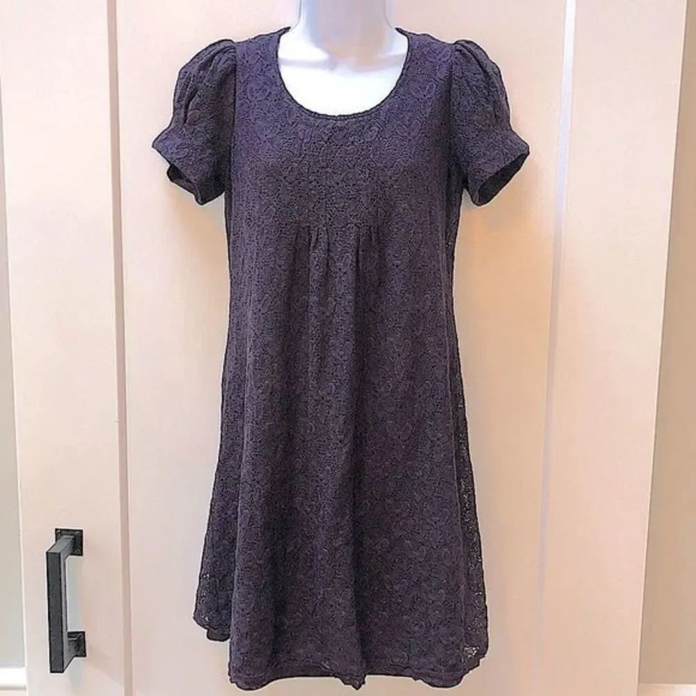 Jessica Howard lace crochet cap sleeve dress woman’s size 6P
